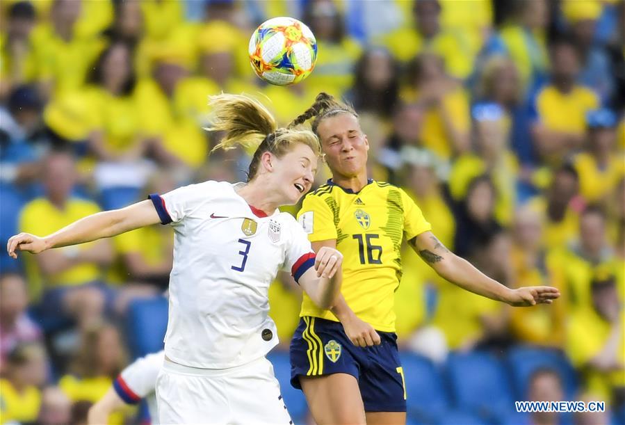 (SP)FRANCE-LE HAVRE-SOCCER-FIFA WOMEN'S WORLD CUP-SWE VS USA