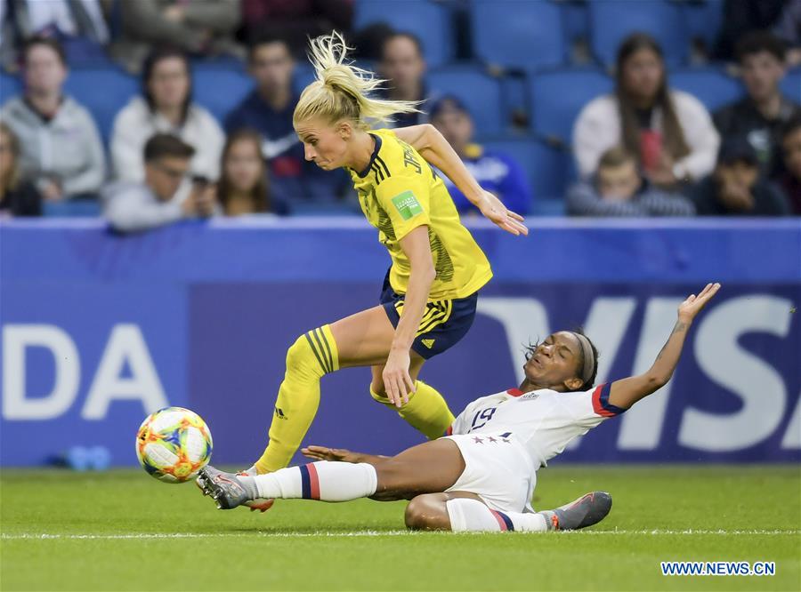 (SP)FRANCE-LE HAVRE-SOCCER-FIFA WOMEN'S WORLD CUP-SWE VS USA