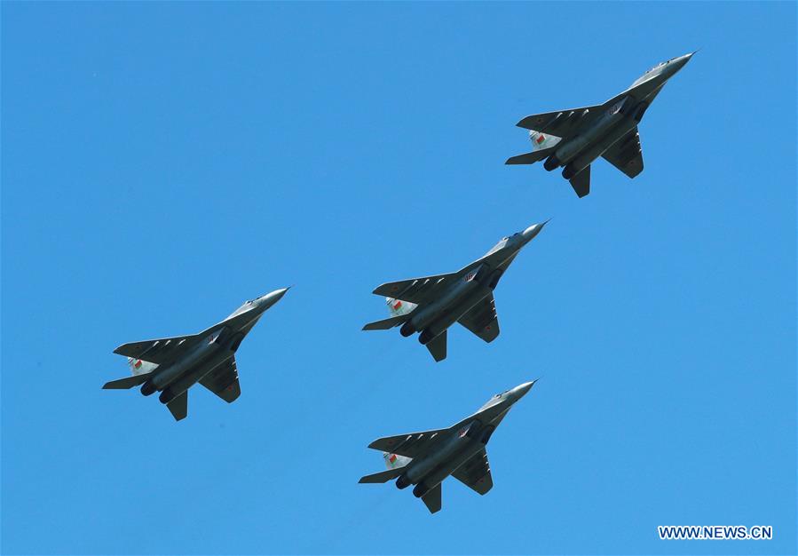 BELARUS-MINSK-INDEPENDENCE DAY PARADE-REHEARSAL