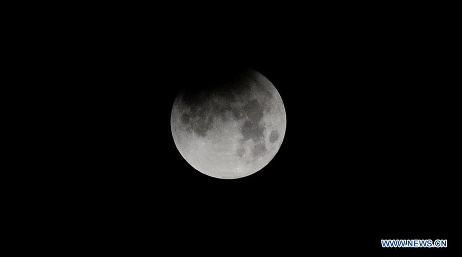 NEPAL-KATHMANDU-PARTIAL LUNAR ECLIPSE