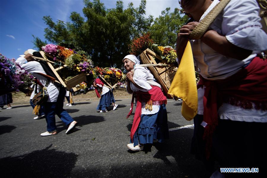 COLOMBIA-ANTIOQUIA-FLOWER FESTIVAL