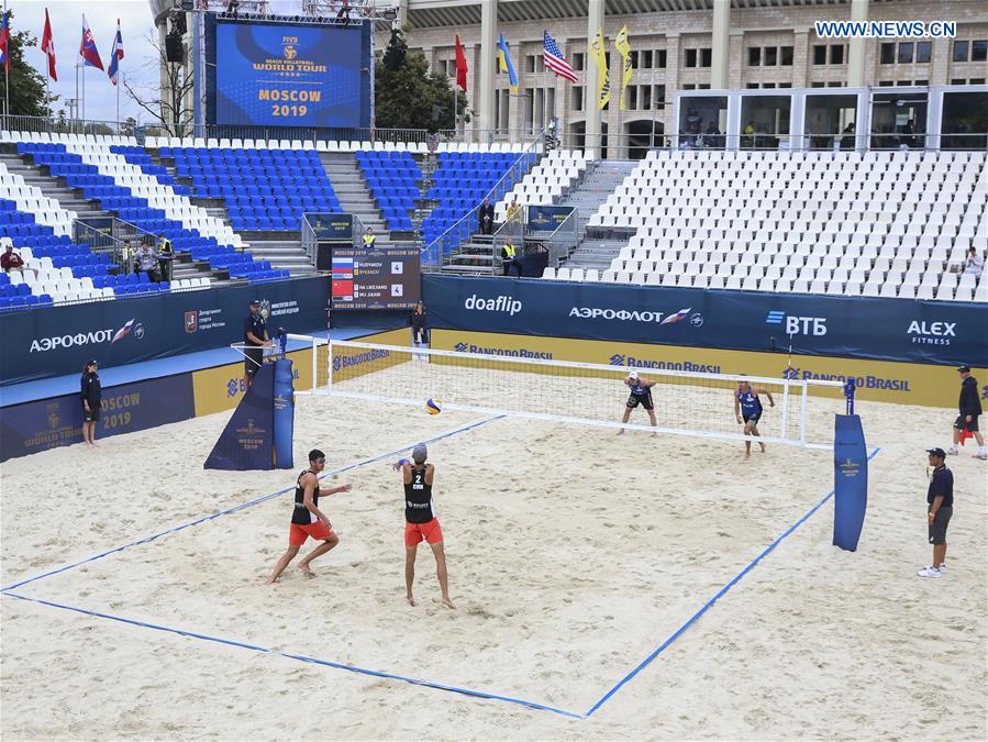 (SP)RUSSIA-MOSCOW-BEACH VOLLEYBALL-FIVB WORLD TOUR