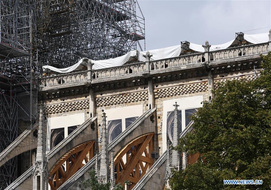 FRANCE-PARIS-NOTRE DAME CATHEDRAL-REPAIRS