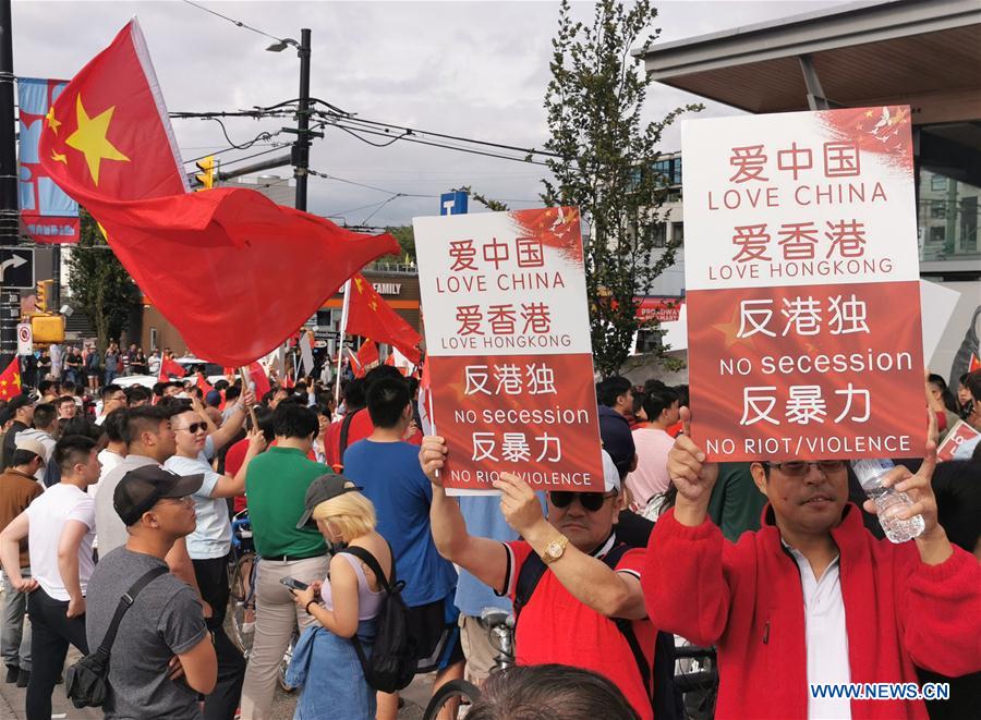 CANADA-VANCOUVER-END TO VIOLENCE-HONG KONG-RALLY