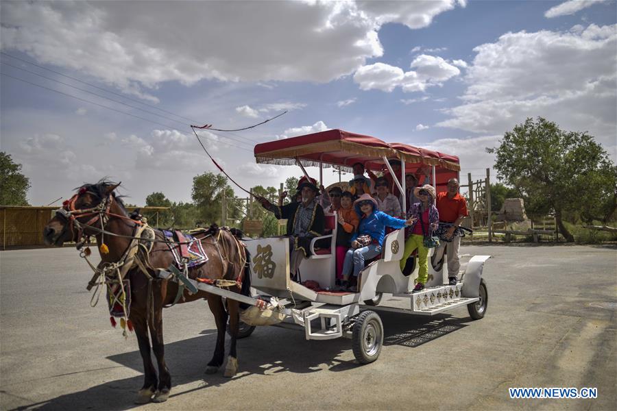 CHINA-XINJIANG-YULI-LOP NUR PEOPLE-TOURISM (CN)