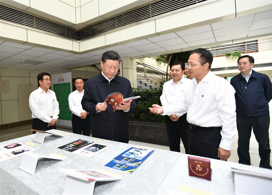 CHINA-GANSU-LANZHOU-XI JINPING-INSPECTION (CN)