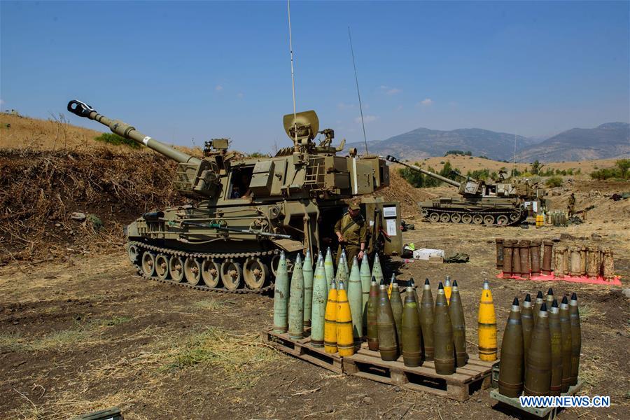 MIDEAST-ISRAEL-LEBANON-ARTILLERY FIRE