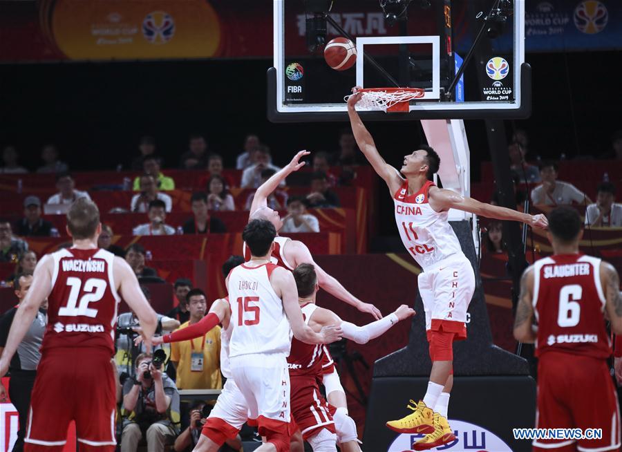 (SP)CHINA-BEIJING-BASKETBALL-FIBA WORLD CUP-GROUP A-CHN VS POL(CN)