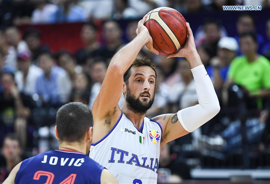 (SP)CHINA-FOSHAN-BASKETBALL-FIBA WORLD CUP-GROUP D-ITALY VS SERBIA (CN)