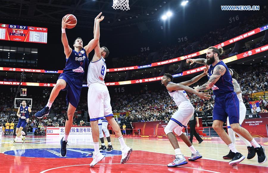 (SP)CHINA-FOSHAN-BASKETBALL-FIBA WORLD CUP-GROUP D-ITALY VS SERBIA (CN)