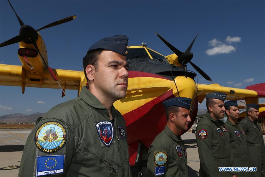 GREECE-ELEFSINA-RESCUE-FIRE-FIGHTING AIRCRAFT