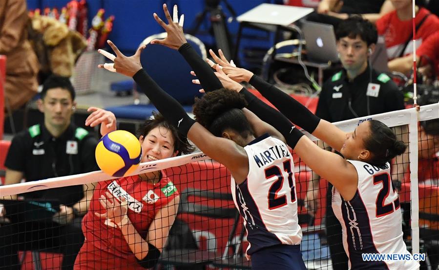 (SP)JAPAN-YOKOHAMA-VOLLEYBALL-WOMEN'S WORLD CUP-DOM VS JPN