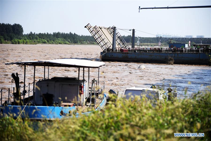 CHINA-SHANDONG-JINAN-YELLOW RIVER-FLOOD (CN)