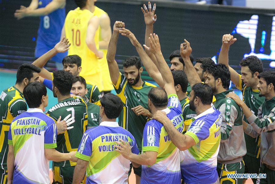 (SP)IRAN-TEHRAN-VOLLEYBALL-ASIAN MEN'S CHAMPIONSHIP-PAKISTAN VS INDIA