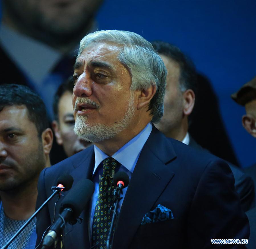 AFGHANISTAN-KABUL-ABDULLAH ABDULLAH-PRESS CONFERENCE