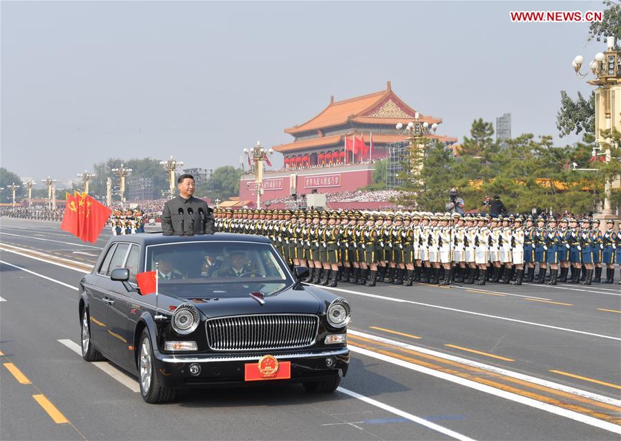 (PRC70Years)CHINA-BEIJING-NATIONAL DAY-XI JINPING (CN)