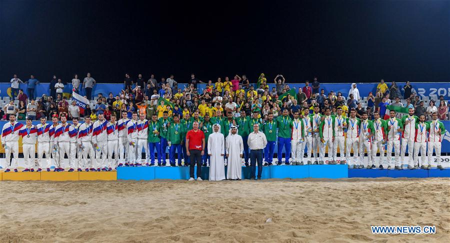 (SP)QATAR-DOHA-WORLD BEACH GAMES-BEACH SOCCER