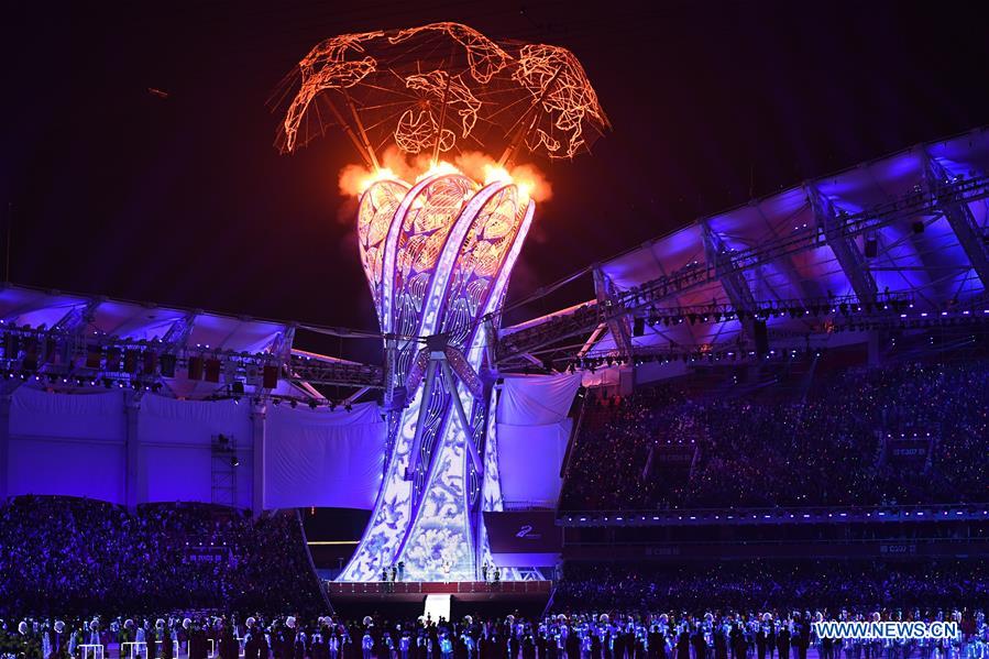 (SP)CHINA-WUHAN-7TH MILITARY WORLD GAMES-OPENING CEREMONY