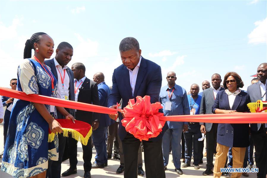 ANGOLA-KUITO-CHINESE-BUILT WATER SUPPLY PROJECT-INAUGURATION CEREMONY