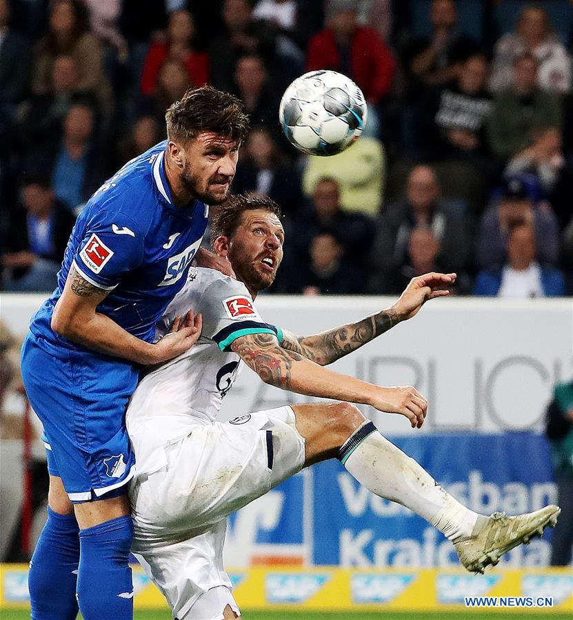 (SP)GERMANY-HOFFENHEIM-SOCCER-BUNDESLIGA-HOFFENHEIM VS SCHALKE 04