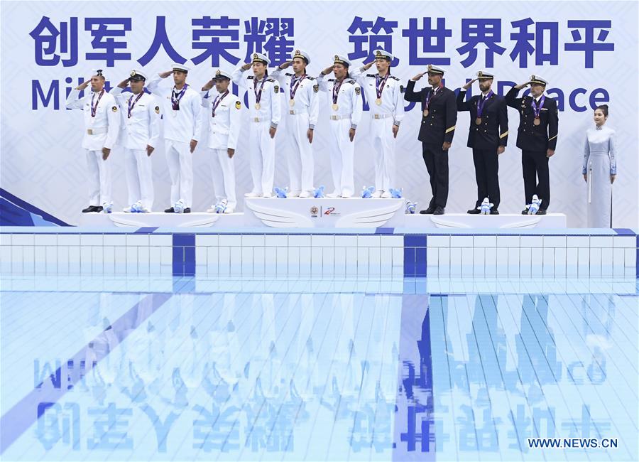 (SP)CHINA-WUHAN-7TH MILITARY WORLD GAMES-NAVAL PENTATHLON