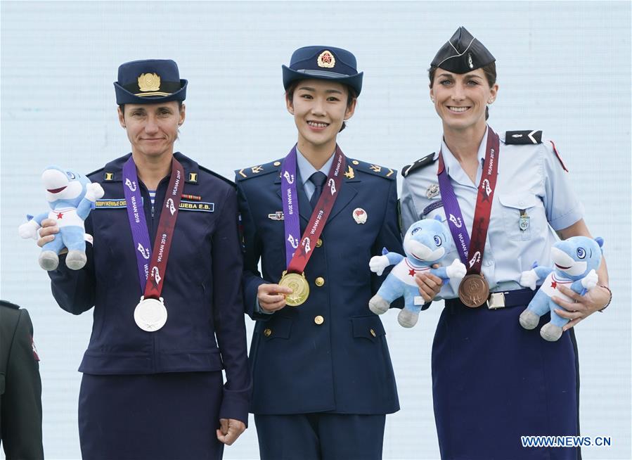 (SP)CHINA-WUHAN-7TH MILITARY WORLD GAMES-PARACHUTING