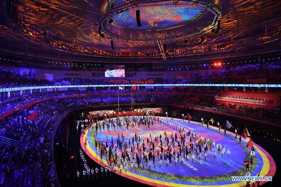 (SP)CHINA-WUHAN-7TH MILITARY WORLD GAMES-CLOSING CEREMONY