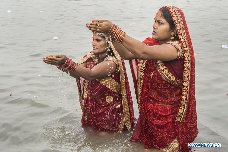 INDIA-KOLKATA-CHHATH FESTIVAL