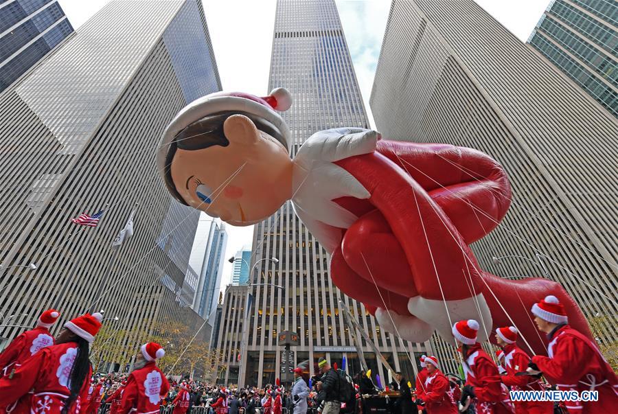 U.S.-NEW YORK-THANKSGIVING DAY PARADE