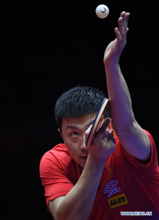 (SP)CHINA-CHENGDU-TABLE TENNIS-ITTF MEN'S WORLD CUP-QUARTERFINAL (CN)