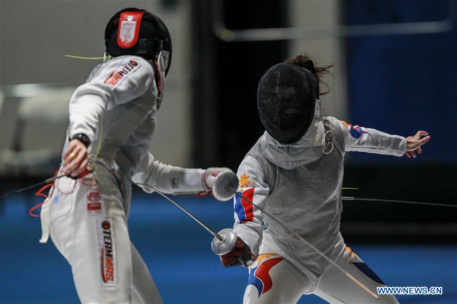 (SP)PHILIPPINES-PASAY CITY-SEA GAMES-FENCING