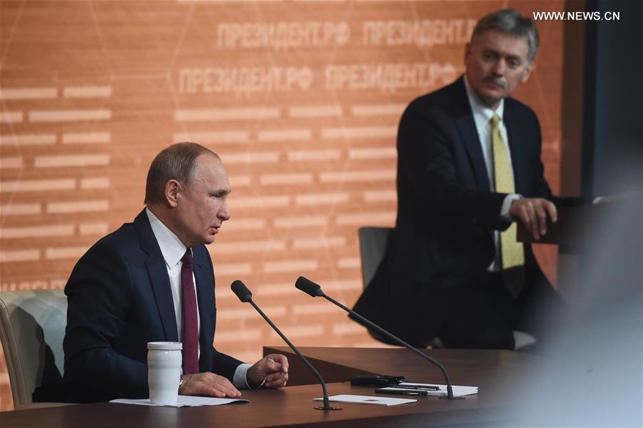 RUSSIA-MOSCOW-PUTIN-PRESS CONFERENCE