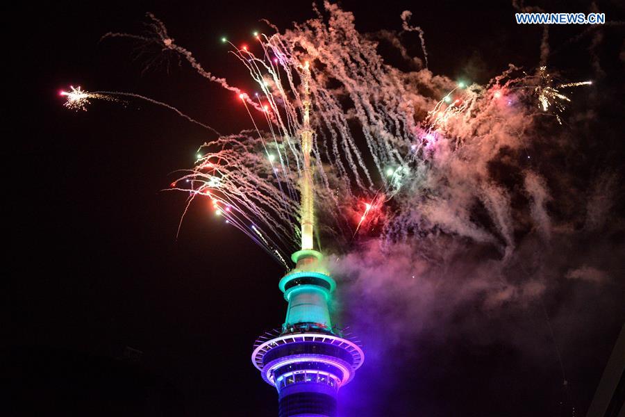 NEW ZEALAND-AUCKLAND-NEW YEAR CELEBRATIONS