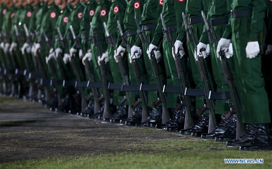 MYANMAR-YANGON-INDEPENDENCE DAY-CELEBRATION