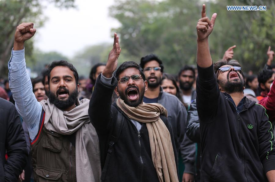 INDIA-NEW DELHI-JNU-PROTEST