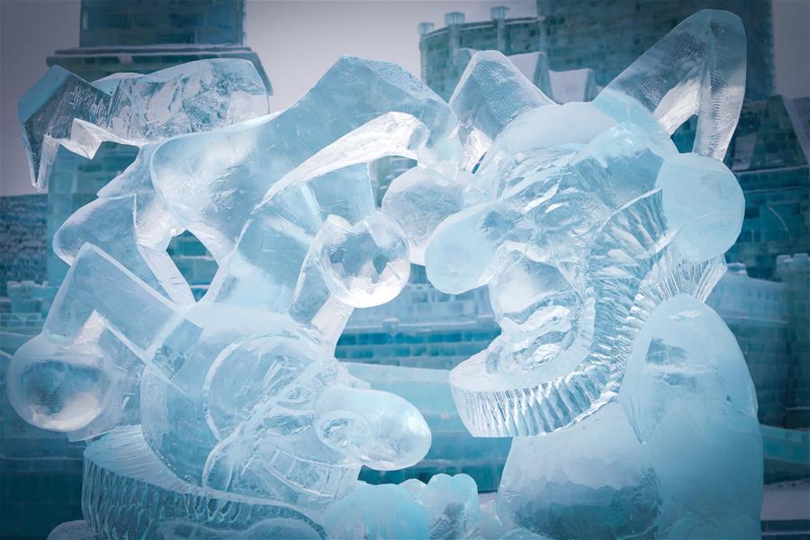 CHINA-HARBIN-ICE-SCULPTURE(CN)