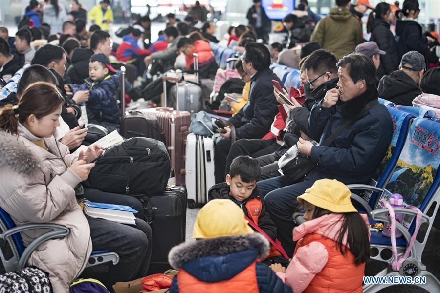 CHINA-SHAANXI-XI'AN-SPRING FESTIVAL TRAVEL RUSH (CN)