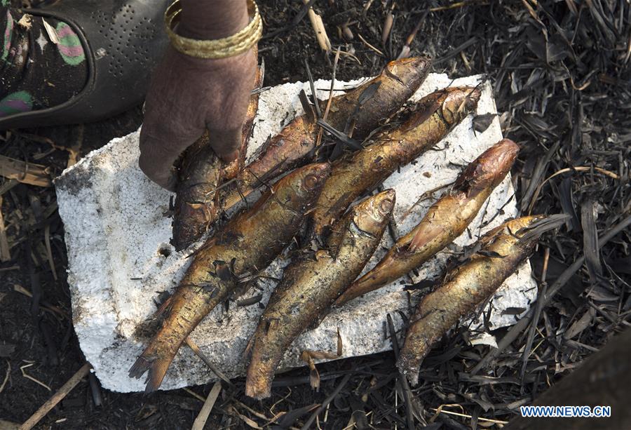 INDIA-KASHMIR-SRINAGAR-SMOKED FISH