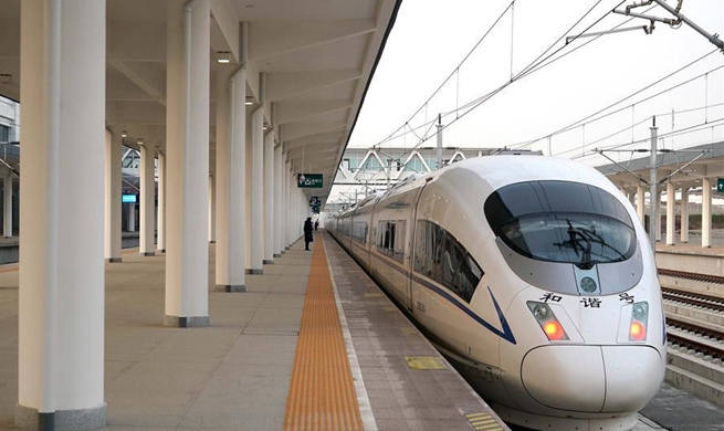 High-speed railway sector connecting Zhengzhou, Xiangyang opens to public