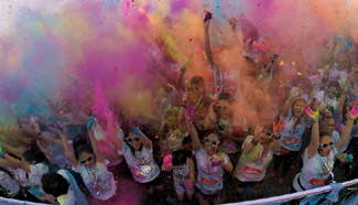 Color Manila Run 2017 held in Pasay City