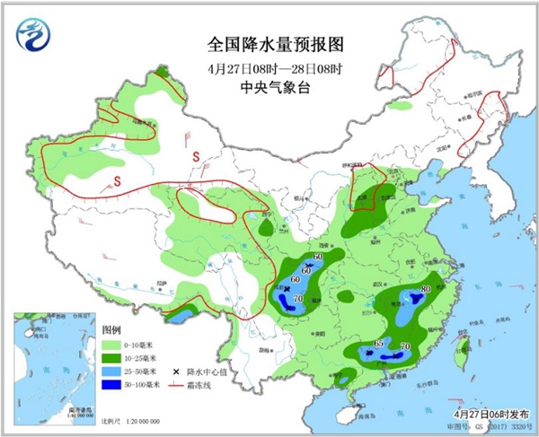 周末雨不休！南北方同迎大范圍降水