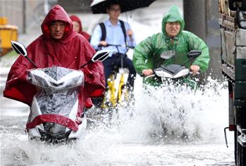 暴雨襲南京