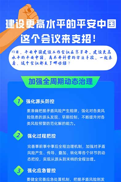 建設更高水平的平安中國 這個會議來支招！