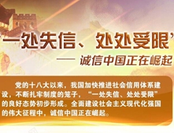 圖解：“一處失信、處處受限”——誠信中國正在崛起