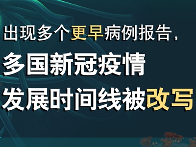 【圖解】出現(xiàn)多個更早病例報(bào)告,多國新冠疫情發(fā)展時間線被改寫