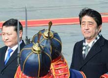 安倍訪蒙古國(guó)安的哪門(mén)子心